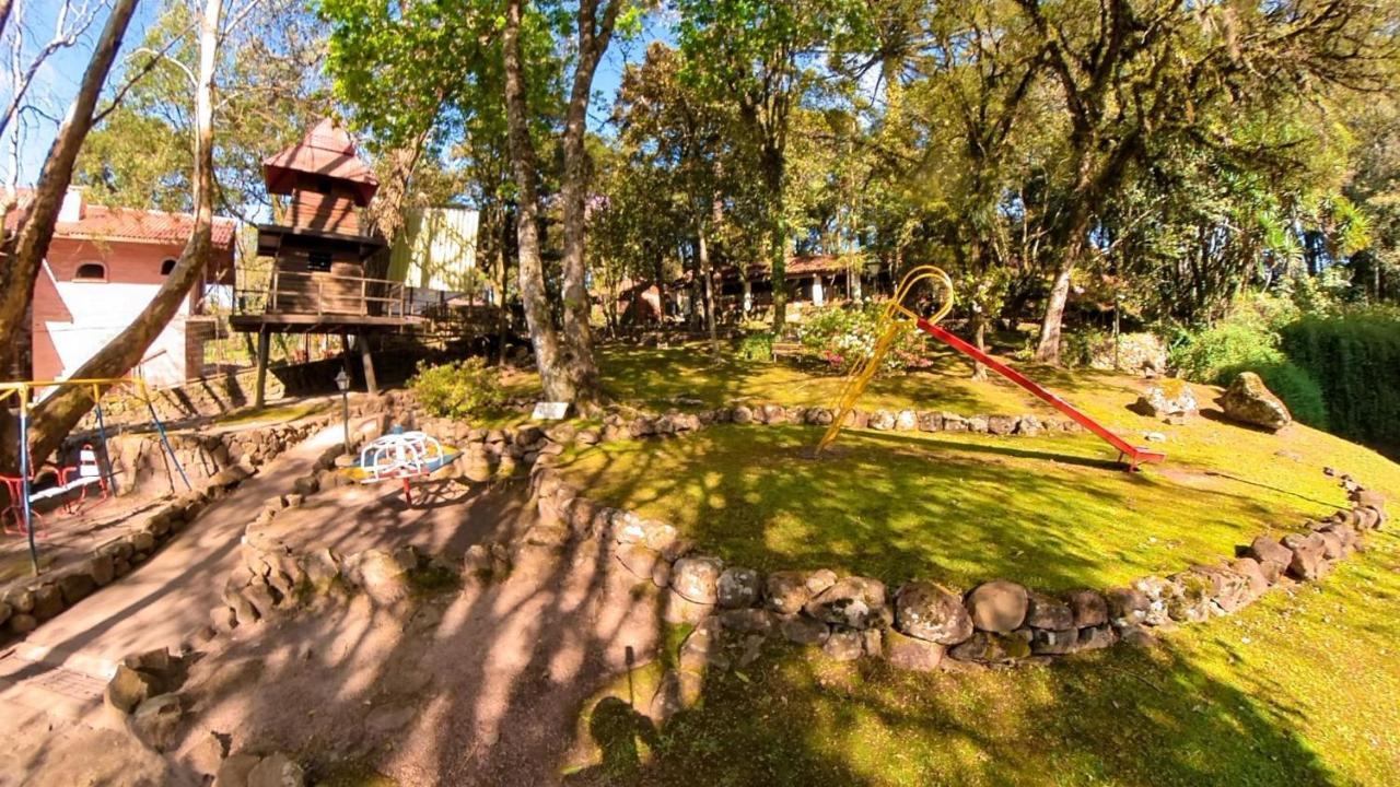 Apto No Centro De Gramado Com Piscina Termica Εξωτερικό φωτογραφία