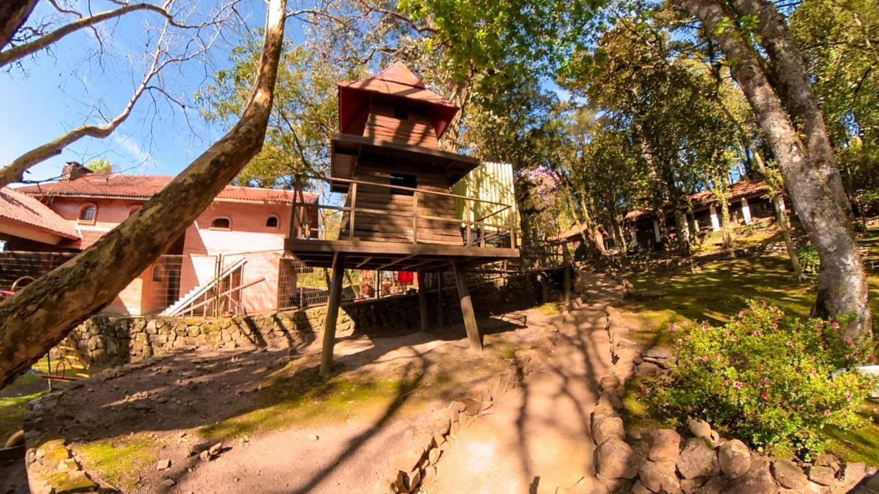 Apto No Centro De Gramado Com Piscina Termica Εξωτερικό φωτογραφία